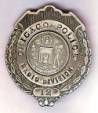 Police badge. c. 1931