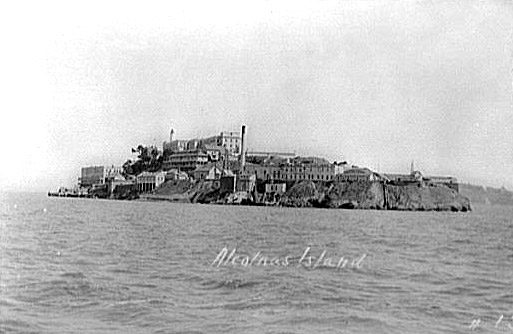 Alcatraz Island in San Francisco Bay